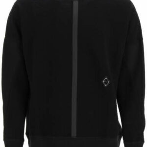 A COLD WALL TEXTURED JERSEY CREW NECK SWEATSHIRT M Black Cotton