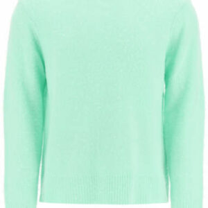 ACNE STUDIOS BRUSHED SWEATER L Green Wool