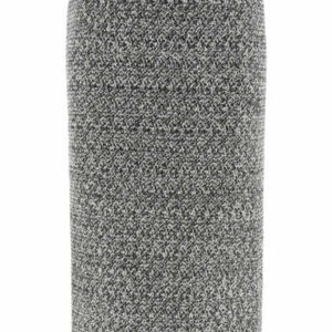 ALESSANDRA RICH TWEED SKIRT WITH SEQUINS 40 Black, White, Silver Wool, Cotton