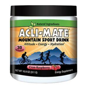 Acli-Mate Mountain Sport Drink Altitude & Energy Aid Cran-Raspberry - 13.8 oz