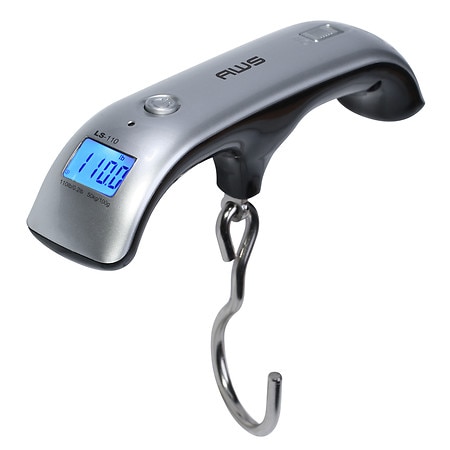 American Weigh Luggage Scale Digital Backlit LCD Screen, Auto-Hold Feature LS-110 - 1.0 ea