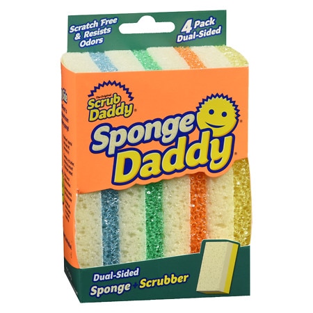 As Seen On TV Scrub Daddy Sponges - 4.0 ea