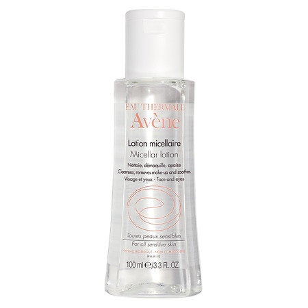 Avene Micellar Lotion Cleansing Water Makeup Remover for All Skin Types - 3.3 oz