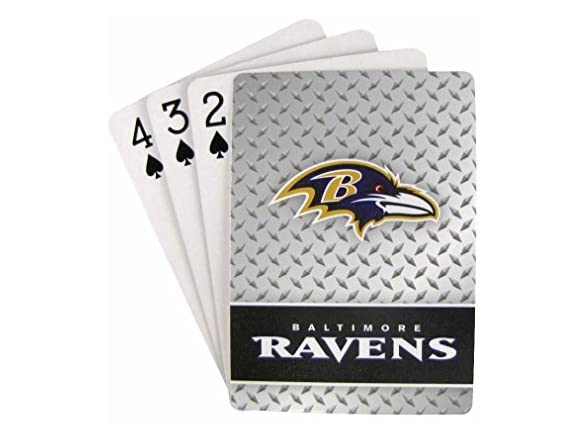 Baltimore Ravens Diamond Playing Cards