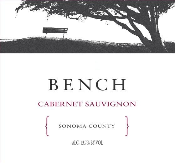 Bench 2017 Sonoma Cabernet Sauvignon - Red Wine