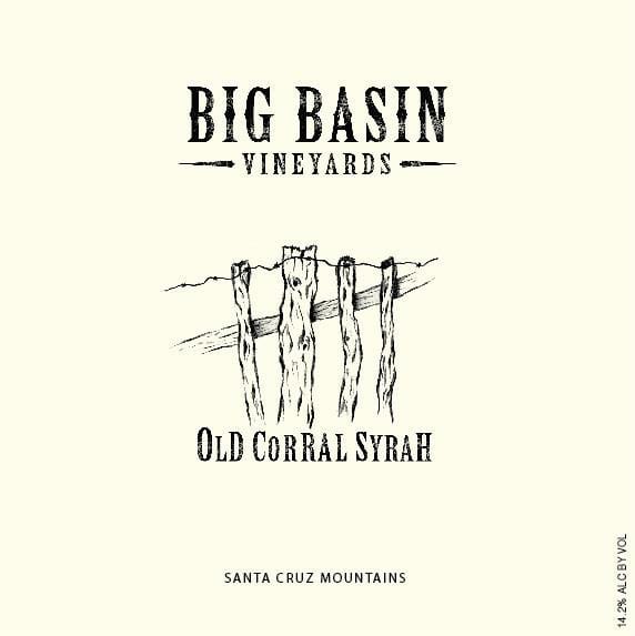 Big Basin 2013 Old Corral Syrah - Syrah/Shiraz Red Wine