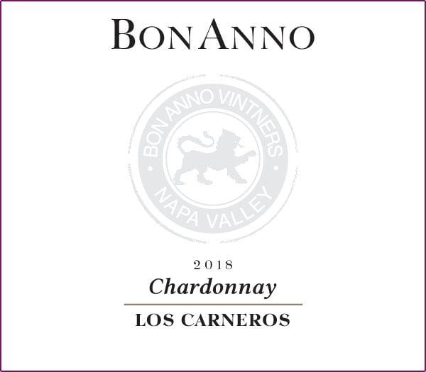 BonAnno 2018 Chardonnay - White Wine