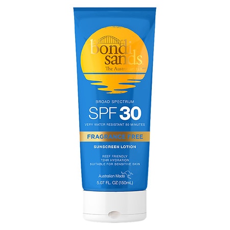 Bondi Sands Fragrance Free Sunscreen Body Lotion SPF 30 - 5.07 fl oz