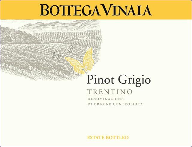 Bottega Vinaia 2018 Pinot Grigio - Pinot Gris/Grigio White Wine