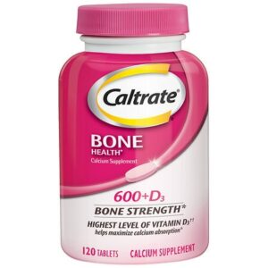 Caltrate 600+D3 Calcium Supplement Tablet - 120.0 ea