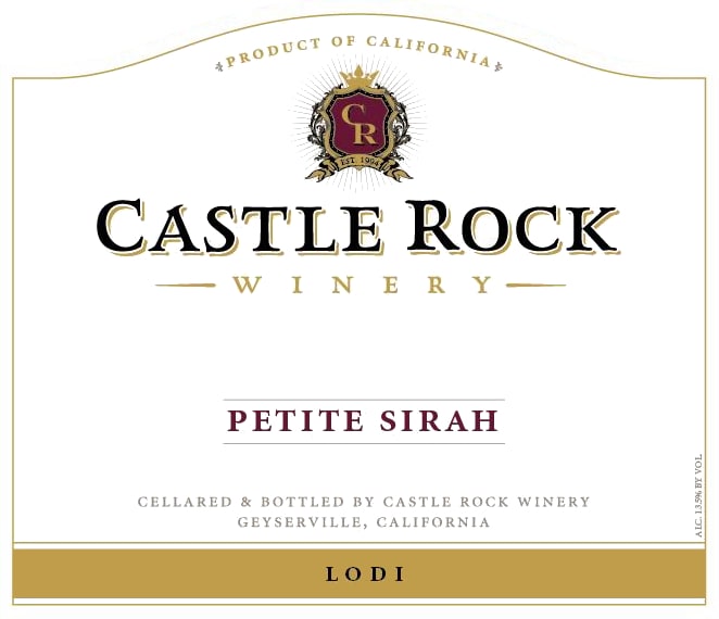 Castle Rock 2017 Petite Sirah - Red Wine