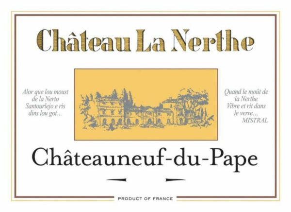 Chateau La Ner2015 Chateauneuf-du-Pape Rouge - Rhone Blends Red Wine