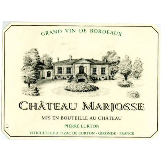 Chateau Marjosse 2000 - Bordeaux Blends Red Wine