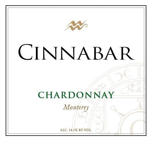 Cinnabar 2018 Monterey Chardonnay - White Wine