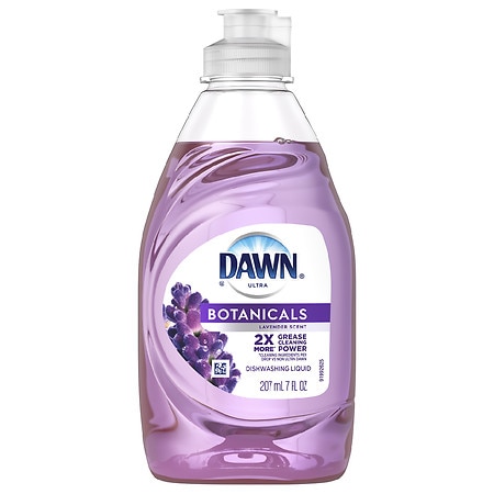 Dawn Ultra Botanicals Dishwashing Liquid Dish Soap, Lavender Scent - 7.0 fl oz