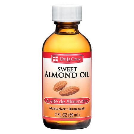 De La Cruz Sweet Almond Oil Moisturizer for Skin & Hair - 2.0 fl oz