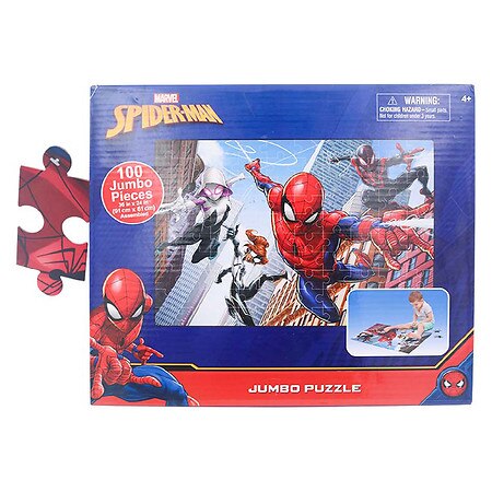 Disney Marvel Spiderman Jumbo Puzzle 100 piece - 1.0 ea