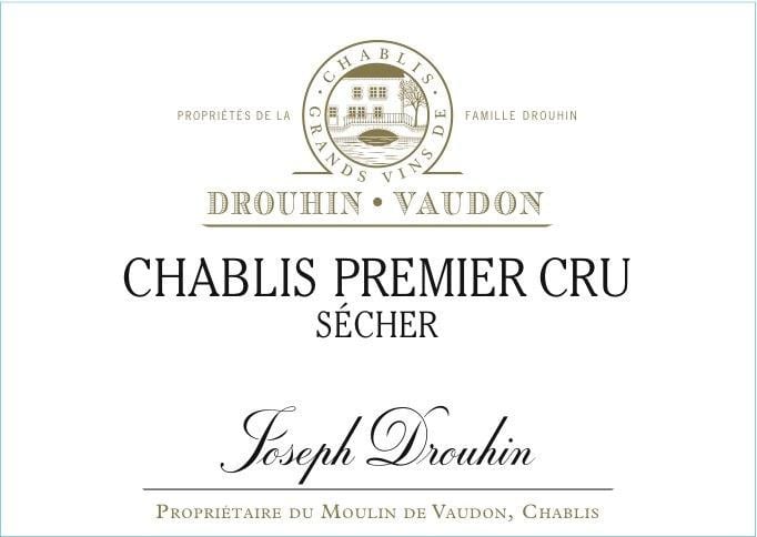 Domaine Drouhin Vaudon 2018 Chablis Secher Premier Cru - Chardonnay White Wine