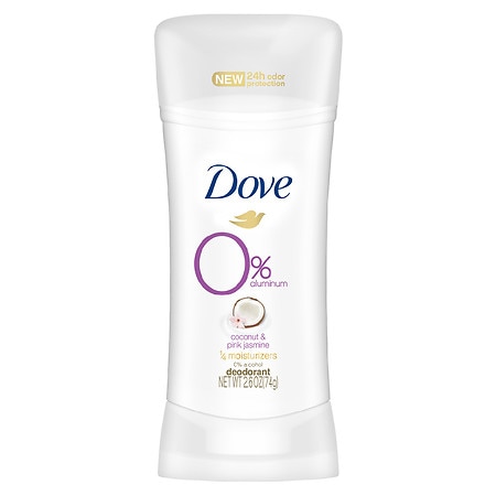 Dove Aluminum Free Deodorant Coconut and Pink Jasmine - 2.6 oz