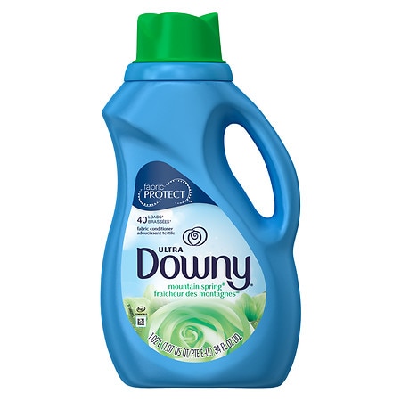 Downy Ultra Concentrated Fabric Softener, 40 Loads Mountain Spring - 34.0 fl oz