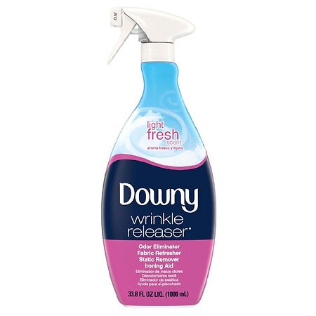 Downy Wrinkle Releaser Fabric Refresher, Light Fresh Scent - 33.8 fl oz