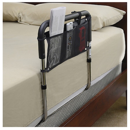 Endurance HD Height Adjustable Hand Bed Rail for Home Beds with Pouch - 1.0 ea