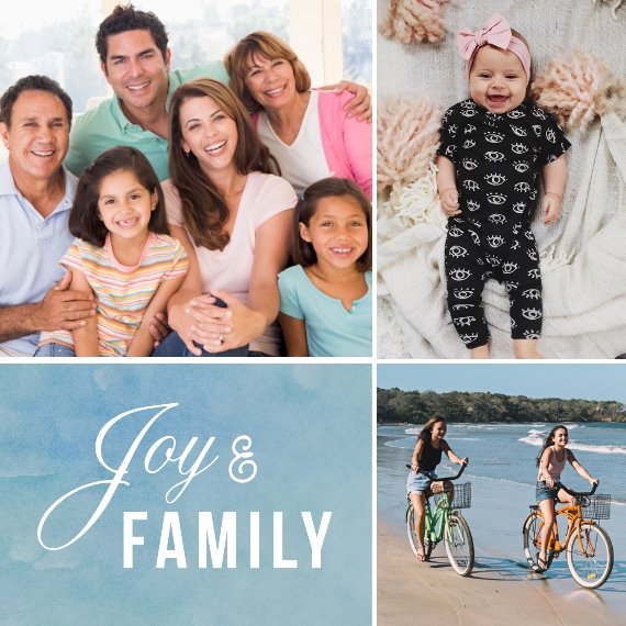 Family + Friends 12x12 Designer Print - Glossy, Prints -Joy and Family