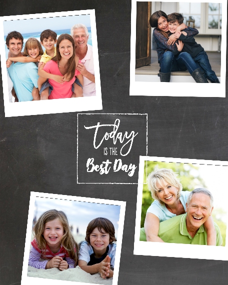 Family + Friends 8x10 Designer Print - Glossy, Prints -Today is the Best Day