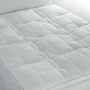 Feather Bed Mattress Topper - Lands' End - White - K