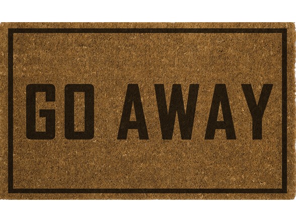 Fiesta Go Away Doormat