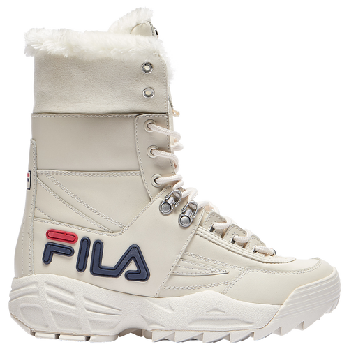 Fila Womens Fila Disruptor Boot - Womens Shoes White/Navy/Red Size 10.0