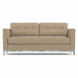 Fillmore Apartment Size Sleeper Sofa, Beige, Memory Foam Mattress