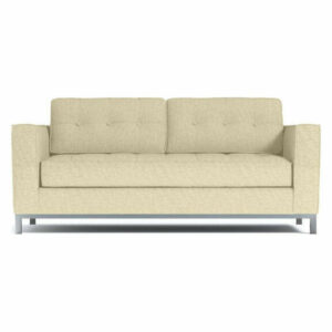 Fillmore Apartment Size Sleeper Sofa, Bisque, Memory Foam Mattress