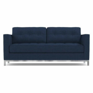 Fillmore Apartment Size Sleeper Sofa, Blue Jean, Memory Foam Mattress