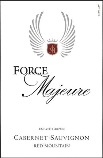 Force Majeure 2016 Cabernet Sauvignon - Red Wine