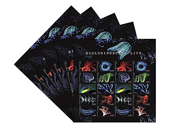 Forever Stamp Bioluminescence 100 Stamps