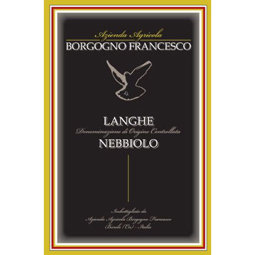 Francesco Borgogno 2018 Langhe Nebbiolo - Red Wine
