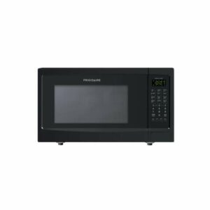 Frigidaire FFMO1611L 1.6 Cubic Foot Countertop Microwave with Easy-Set Start and 1100 Watts Black Cooking Appliances Microwave Ovens Countertop