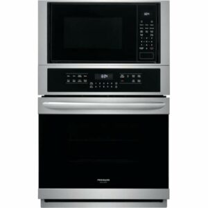 Frigidaire FGMC2766U Gallery 27 Inch Wide 5.4 Cu. Ft. Single Electric Oven with 1100 Watt Microwave Stainless Steel Cooking Appliances Wall Ovens