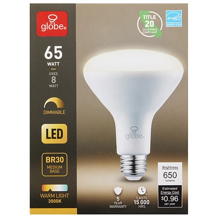 GLOBE Reflector Flood LED Light Bulb - 1.0 ea