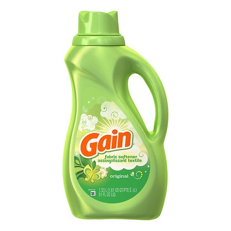 Gain Liquid Fabric Softener Original - 51.0 fl oz