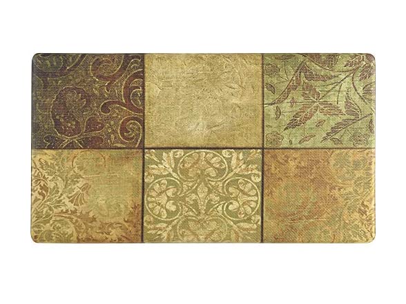 Green Mosaic Oversized Mat