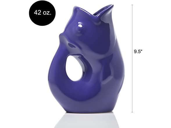 Gurgle Pot - Large Indigo