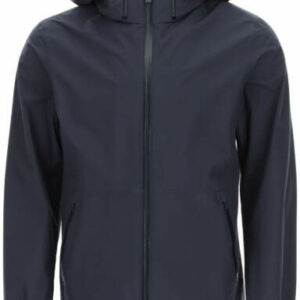 HERNO LAMINAR GORE-TEX HOODED JACKET 46 Blue Technical