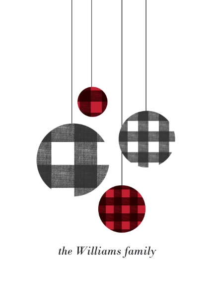 Holiday Fleece Blanket, 60x80, Gift -Ornaments