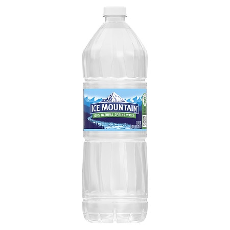 Ice Mountain 100% Natural Spring Water - 33.8 oz