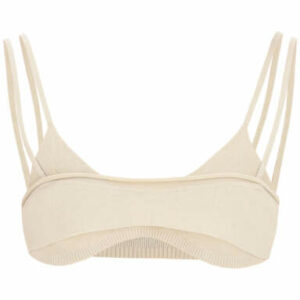 JACQUEMUS LE BANDEAU NOVIO BRASSIERE TOP XS Beige