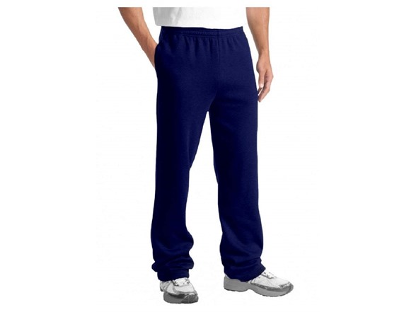 Jmr Men's Fleece Open Bottom Sweat Pants