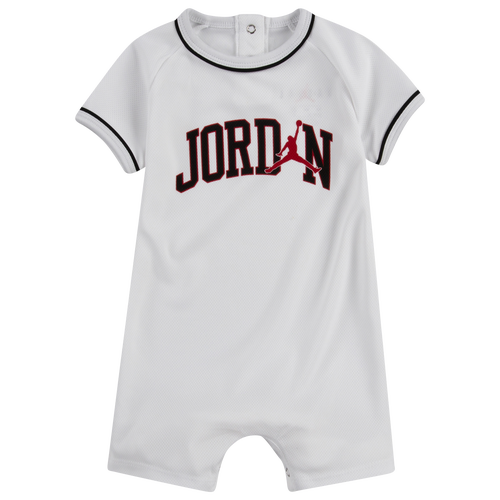 Jordan Boys Jordan 23 Jersey Romper - Boys' Infant White/Black/Red Size 18MO