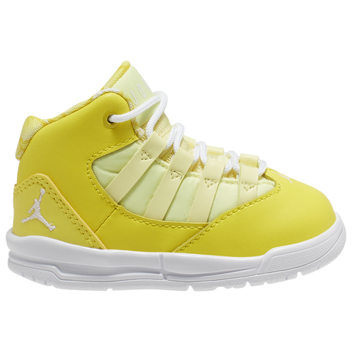 Jordan Girls Jordan Max Aura - Girls' Toddler Shoes Dynamic Yellow/White/Citron Tint Size 09.0